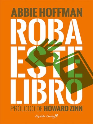 cover image of Roba este libro